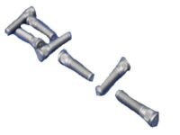 36a06e8ac5d28dfee8f35ad98d84d387 Mopar 6509866AA Stud Hub