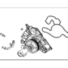 Mopar 53022192AK Engine Cooling Water Pump