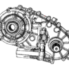 Mopar 68360097AD T/CASE-Bw 44-45