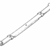 f6539c292c2e6dee6bce4ef263b24c5b Mopar 52003207 Front Leaf Spring